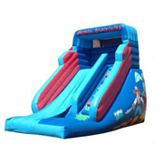 inflatable dry slide